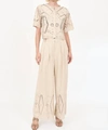 Christy Lynn Elsa Top In Tan In Multi