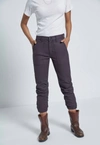 Current Elliott The Weslan Jogger Pant In Washed Black