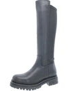 MIZ MOOZ Loretta Womens Leather Zip Up Knee-High Boots