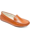 ROCKPORT BAYVIEW WOMENS LEATHER FAUX FUR SLIP-ON SHOES