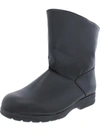 TOE WARMERS Summit 2 Womens Leather Wedges Ankle Boots