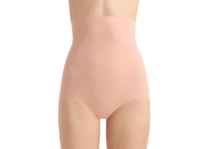 Commando Classic Control High-waisted Brief In Brut Rose In Multi
