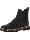 FREE PEOPLE ATLAS WOMENS PULL ON LEATHER ANKLE BOOTS