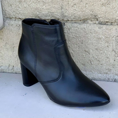 Ara Fabiana Boots In Black Leather