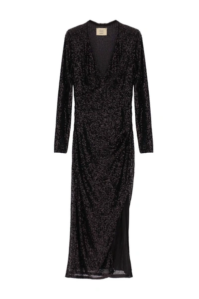 Dixie Sequin Dress In Black