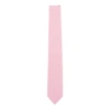 Hugo Boss Pure-silk Tie With Jacquard-woven Micro Pattern In Pink