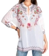 Johnny Was Sundae Tunic In White
