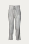 Sadie & Sage Mystic Haze Drawstring Pant In Grey In Grey