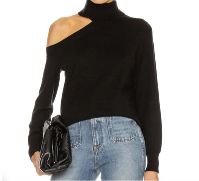 L Agence Easton Sweater In Black