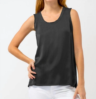 Go By Go Silk Go Tee In Washed Black