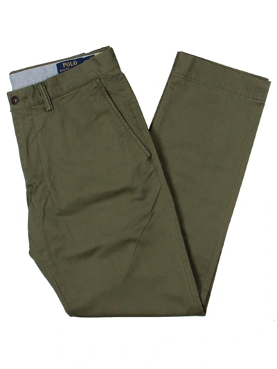 Polo Ralph Lauren Sullivan Slim Fit Stretch Pants In Green