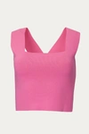 LUCCA CALENDULA KNITTED TANK IN PINK