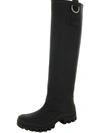 Msgm Knee Boots In Black