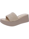 SEYCHELLES HIGH NOTE WOMENS SLIP-ON LEATHER SLIDE SANDALS