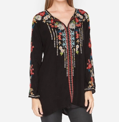 Johnny Was Gerona Tunic Dress In Black