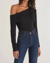 Z SUPPLY ELENA OFF THE SHOULDER TOP IN BLACK