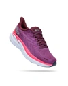 HOKA Women's Clifton 8 Running Shoes In Grape Wine/beautyberry