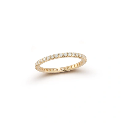 Dana Rebecca Designs Drd Round Eternity Band - 0.50 Cttw In Yellow Gold