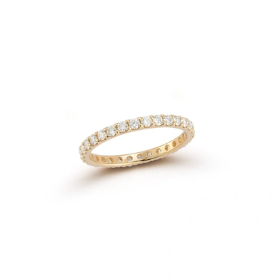 Dana Rebecca Designs Drd Round Eternity Band - 0.75 Cttw In Yellow Gold