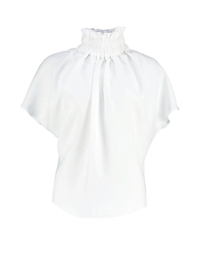 Edeline Lee Circe Blouse In White