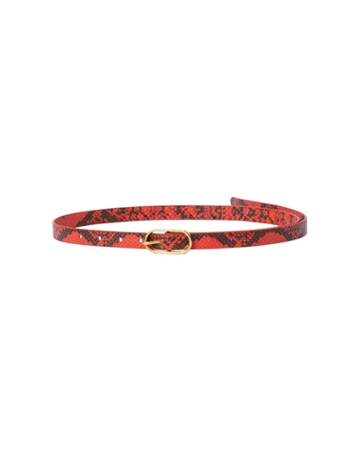 Rachel Comey Claud Belt In Red