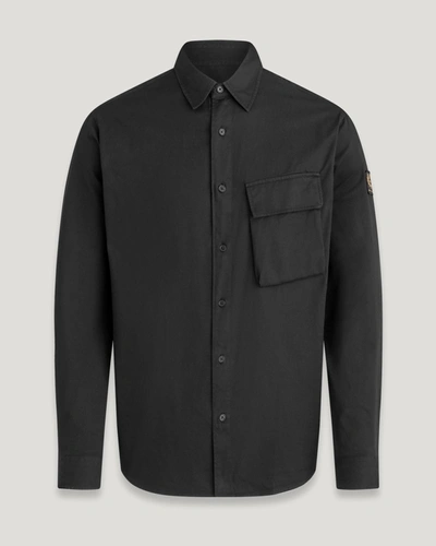 Belstaff Scale Shirt In Black