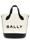 BALLY BAR HAND BAGS WHITE/BLACK
