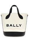 Bally Blackwhite Bar Handbag