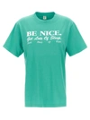 SPORTY AND RICH BE NICE T-SHIRT WHITE