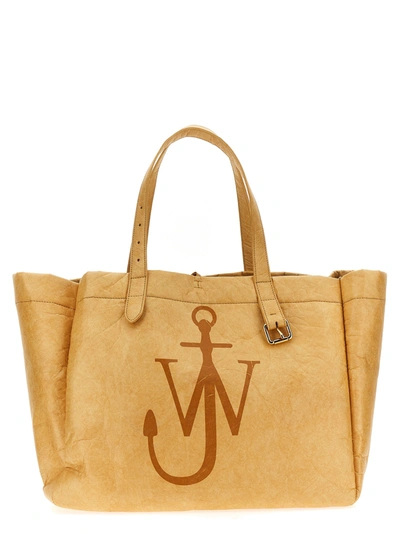 Jw Anderson J.w.anderson 'belt Tote' Large Shopping Bag In Beige