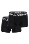 Dolce & Gabbana Logo-waist Cotton Boxer Briefs