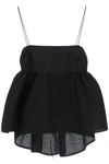 Cecilie Bahnsen Blossom Matelasse Selena Top