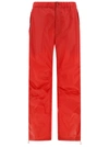 Ferragamo Nylon Cargo Pants With Drawstringed Bottom