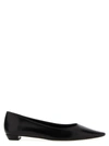 THE ROW CLAUDETTE FLAT SHOES BLACK