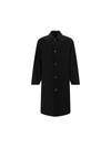 Jil Sander Lightweight Cotton Coat With Back Logo