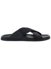 GIVENCHY CROSS STRAP SANDALS