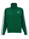 Golden Goose Star Zipped Track Jacket Denise Triacetate Logo Star Strip