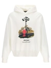 PALM ANGELS DOUBY LOST IN AMAZONIA HOODIE SWEATSHIRT WHITE