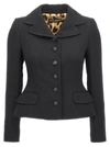 Dolce & Gabbana Single-breasted Virgin Wool Blazer