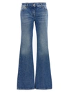 Off-white Logo Embroidered Denim Trousers