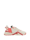 Fendi White Leather Low-tops