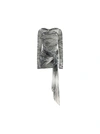 Attico Tiger-print Mesh Mini Dress