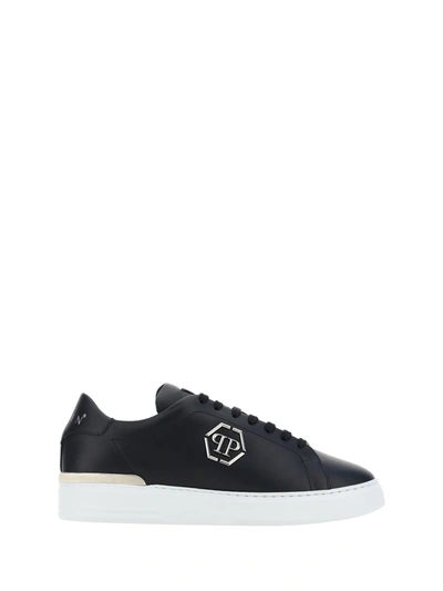 PHILIPP PLEIN HEXAGON LOW TOP SNEAKERS