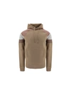 Saint Laurent Colour-block Logo Embroidery Hoodie