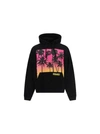 Dsquared2 Palm-tree Print Cotton Hoodie