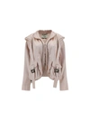 Fendi Padded Jacket With Zip And Snaps