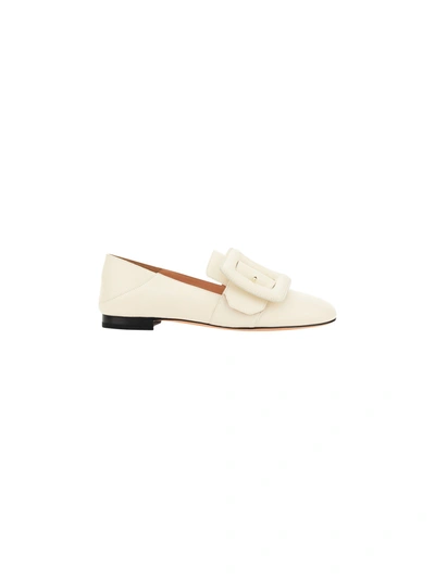 Bally Janelle Puffy Loafers In Bone