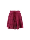 Isabel Marant Étoile Lioline Cotton-blend Miniskirt