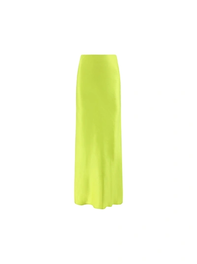 Fit Long Skirt In Lime