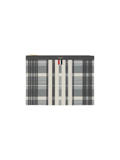 Thom Browne Medium Document Holder In Black